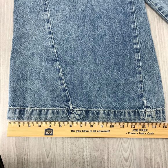 Free People We The Free Equinox Denim Trousers Jeans Open Sky Wide Leg Size 27 - Picture 14 of 14